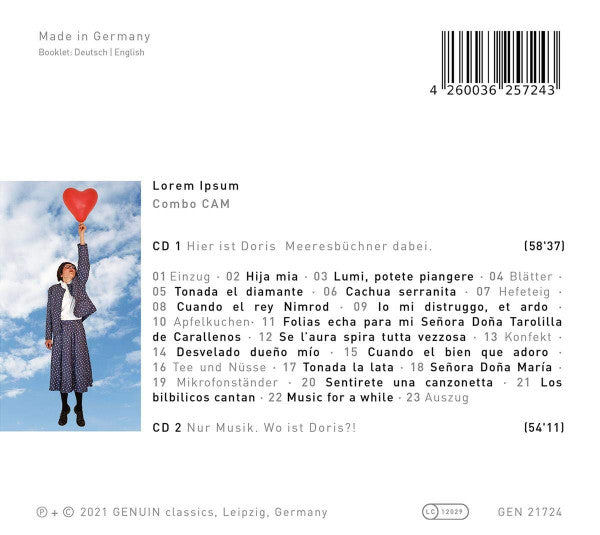 Combo CAM : Lorem Ipsum (2xCD, Album)