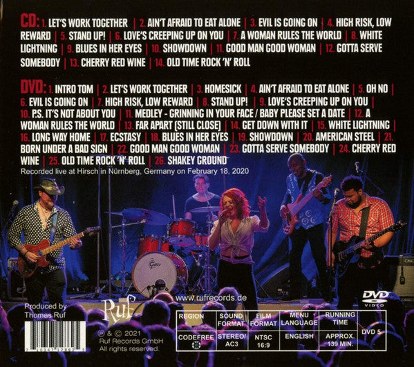 Jeremiah Johnson (6), Whitney Shay, Ryan Perry : Blues Caravan 2020 (Album + CD, Album + DVD-V, NTSC)