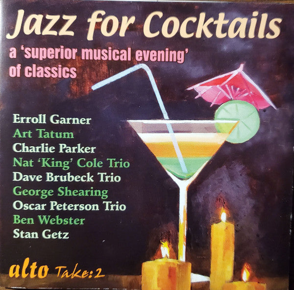 Various : Jazz For Cocktails (CD, Album, Comp)