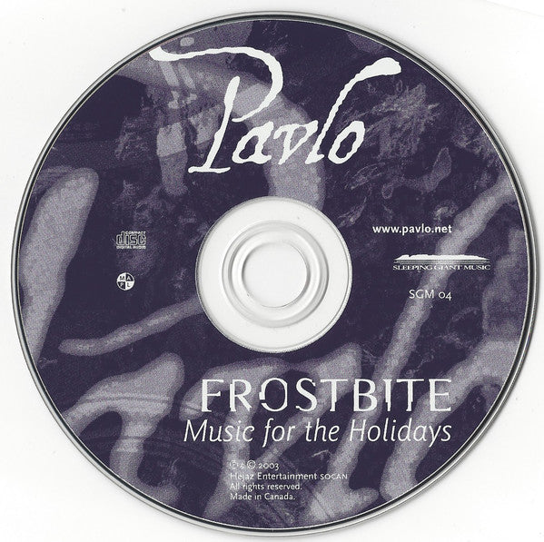 Pavlo : Frostbite - Music for the Holidays (CD, Album)