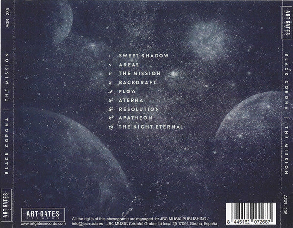 Black Corona : The Mission (CD)