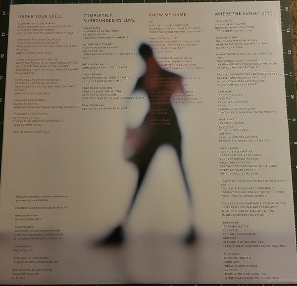 Jonny Polonsky : Power and Greed and Money and Sex and Death (LP, Album, Red)