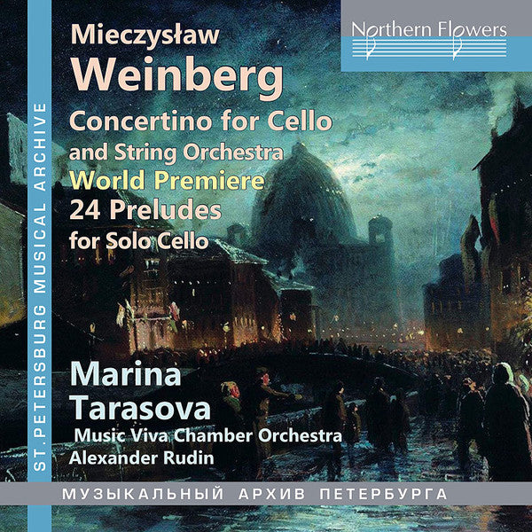 Mieczysław Weinberg, Marina Tarasova, Musica Viva Chamber Orchestra, Alexander Rudin : Concertino For Cello And String Orchestra / 24 Preludes For Solo Cello (CD, Album)