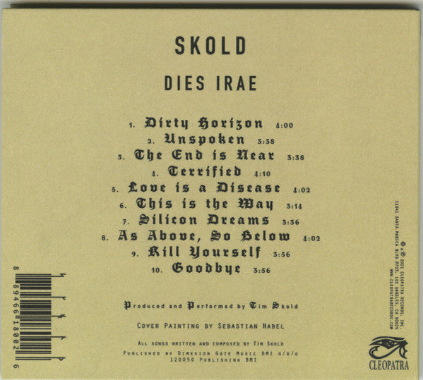 Skold : Dies Irae (CD, Album)
