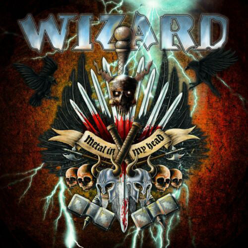 Wizard (23) : Metal In My Head (CD, Album, Dig)