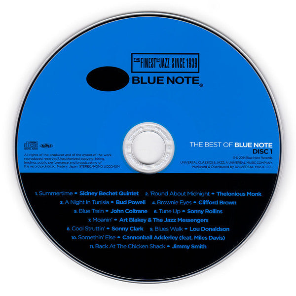 Various : I Love Blue Note (The Best Of Blue Note) (2xCD, Comp, SHM)