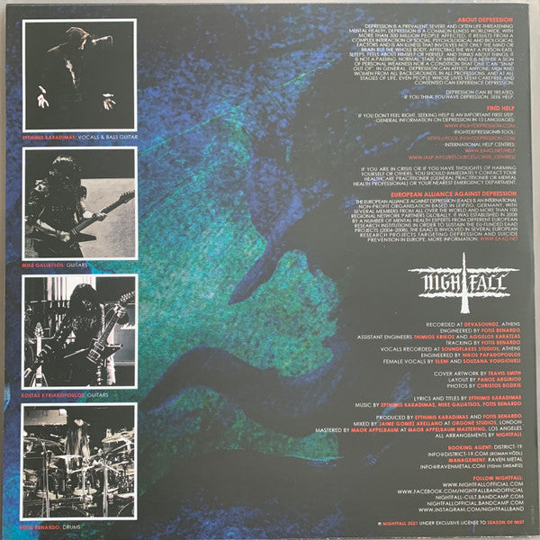 Nightfall : At Night We Prey (LP, Album)