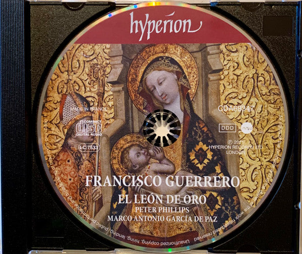 Francisco Guerrero, El León De Oro, Peter Phillips (2), Marco Antonio García De Paz : Magnificat, Lamentations & Canciones (CD, Album)