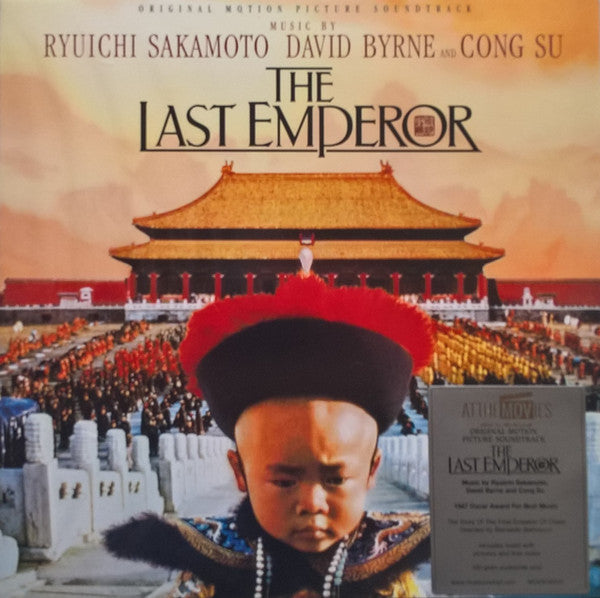 Ryuichi Sakamoto, David Byrne And Cong Su : The Last Emperor (Original Motion Picture Soundtrack) (LP, Album, Dlx, Ltd, RE, RM, 180)