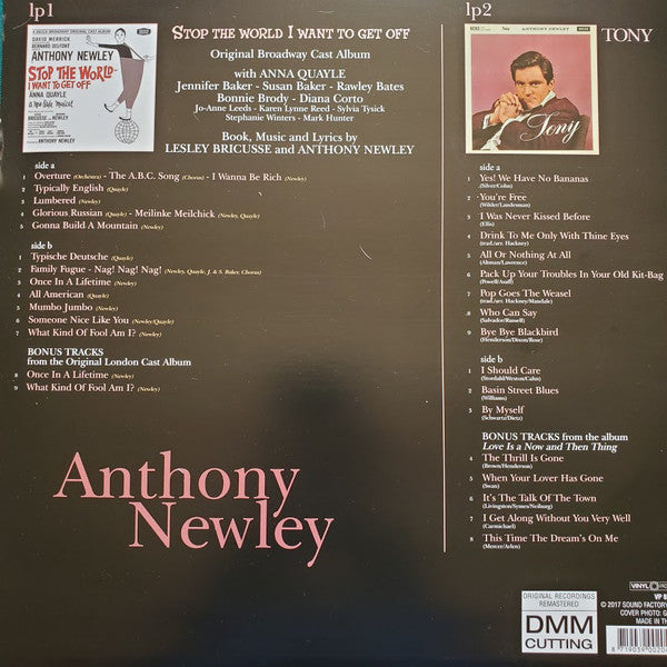 Anthony Newley : Stop The World I Want To Get Off / Tony (2xLP, Comp, RM)