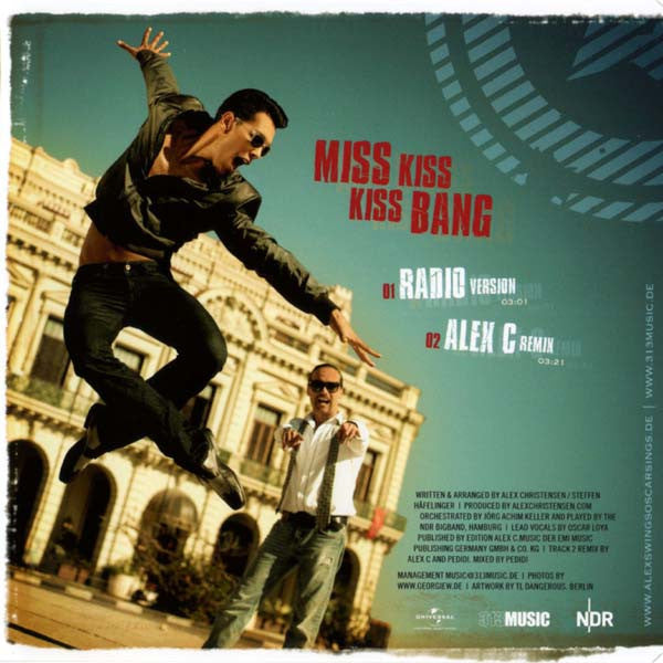 Alex Swings Oscar Sings! : Miss Kiss Kiss Bang (CD, Single)