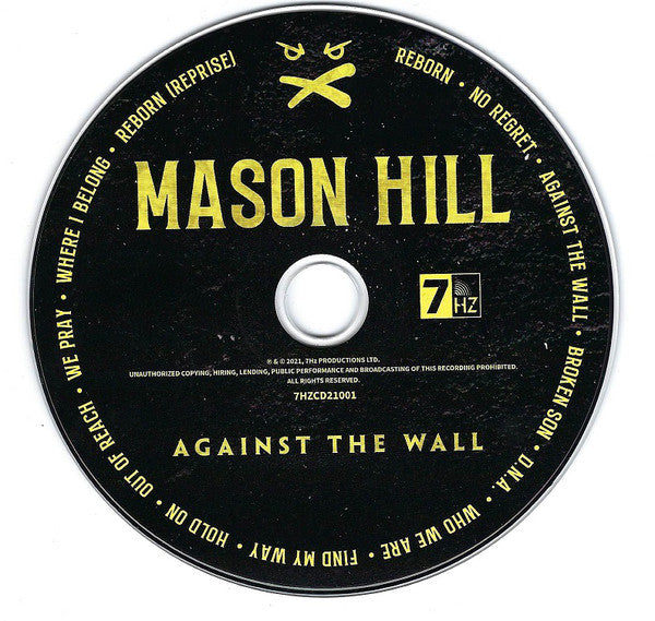 Mason Hill : Against The Wall (CD, Album, Dig)