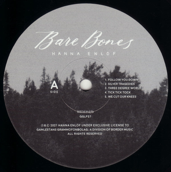 Hanna Enlöf : Bare Bones (LP, Album)
