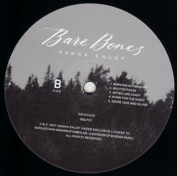Hanna Enlöf : Bare Bones (LP, Album)