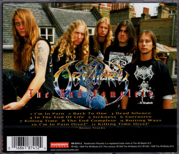 Obituary : The End Complete (CD, Album, RE, RM, RP)