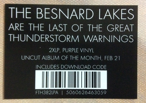 The Besnard Lakes : Are The Last Of The Great Thunderstorm Warnings (2xLP, Album, Ltd, Pur)