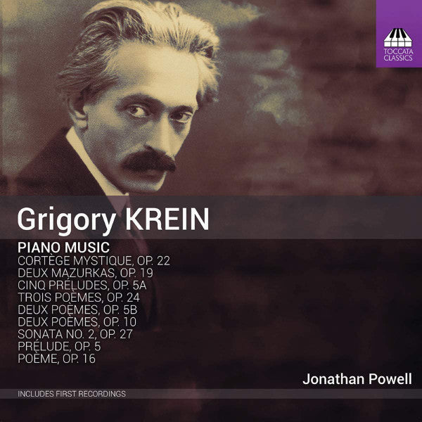 Grigori Krejn - Jonathan Powell (2) : Piano Music (CD, Album)