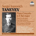 Sergey Ivanovich Taneyev - Joseph Banowetz, Russian Philharmonic Orchestra, Thomas Sanderling With Vladimir Ashkenazy And Adam Wodnicki : Piano Concerto In E Flat Major, Music For Solo Piano, Four Improvisations, The Composer’s Birthday (CD, Album)