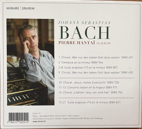 Johann Sebastian Bach, Pierre Hantaï : J. S. Bach: Suites Anglaises No. 2 & 6 - Concerto Italien (CD)