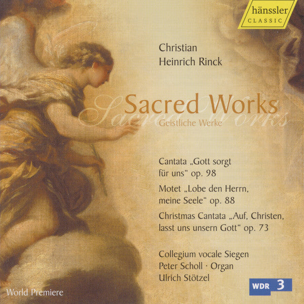 Johann Christian Heinrich Rinck - Peter Scholl, Bach-Chor Siegen, Ulrich Stötzel : Sacred Works (CD, Album)