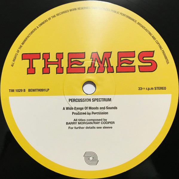 Barry Morgan, Ray Cooper : Percussion Spectrum (LP, RE)