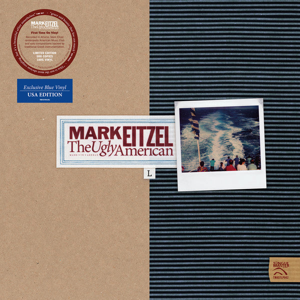 Mark Eitzel : The Ugly American (LP, Album, RE, Blu)