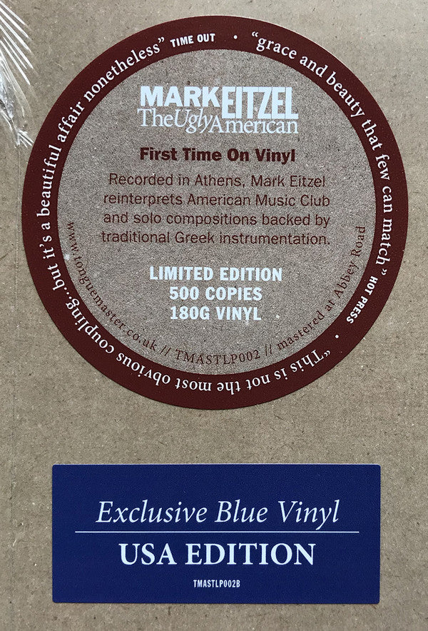 Mark Eitzel : The Ugly American (LP, Album, RE, Blu)