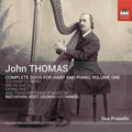 John Thomas (14) - Duo Praxedis : Complete Duos For Harp And Piano, Volume One (CD, Album)