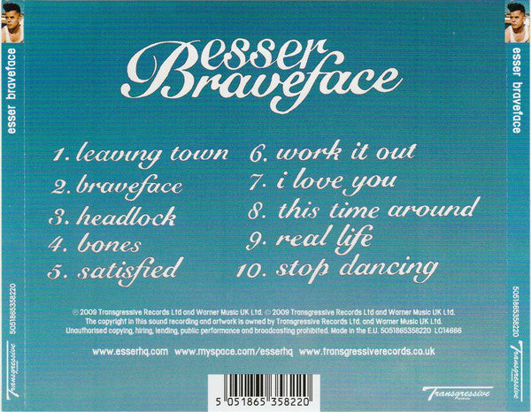 Esser : Braveface (CD, Album)
