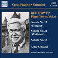 Artur Schnabel / Ludwig van Beethoven : Piano Works Vol. 6 (CD, Comp, RM)