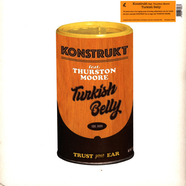 Konstrukt Feat. Thurston Moore : Turkish Belly (LP, Album, Ltd, 180)