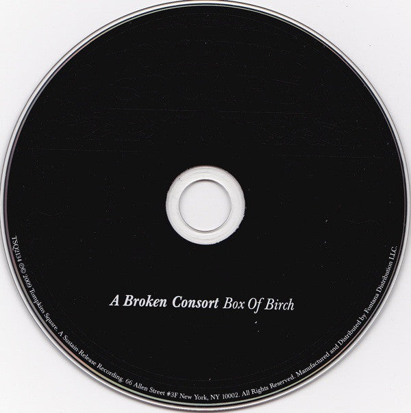 A Broken Consort : Box Of Birch (CD, Album, RE, RM)