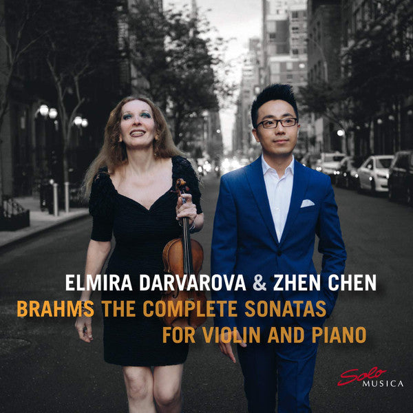 Elmira Darvarova, Zhen Chen (2), Johannes Brahms : The Complete Sonatas For Violin And Piano (CD, Album)