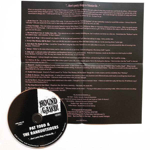 Pat Todd & The Rankoutsiders : "…There's Pretty Things In Palookaville…" (CD, Album, Dig)