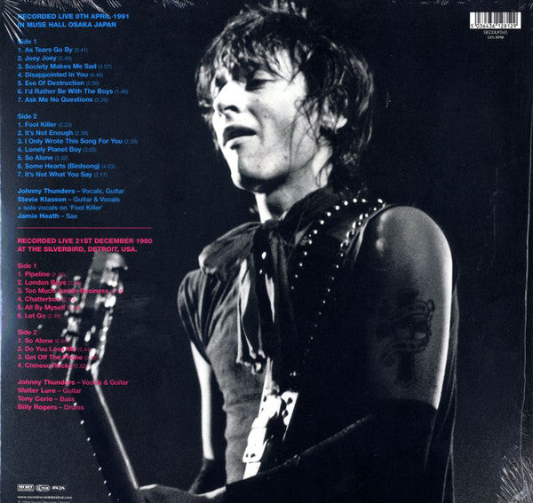 Johnny Thunders : Live In Osaka '91 And Detroit '80 (2xLP, Comp)