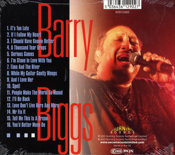 Barry Biggs : I've Got It Covered (CD, Album)
