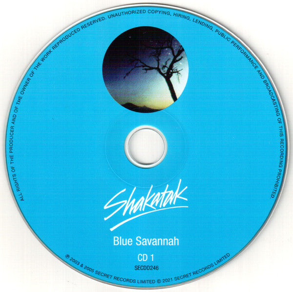 Shakatak : Blue Savannah / Beautiful Day (CD, Album, RE + CD, Album, RE + Comp)