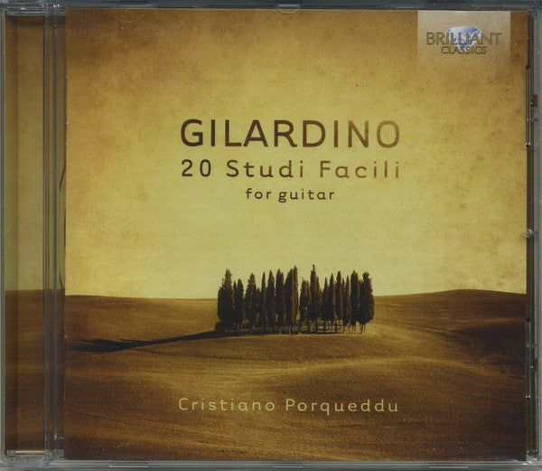 Angelo Gilardino, Cristiano Porqueddu : 20 Studi Facili (For Guitar) (CD, Album)
