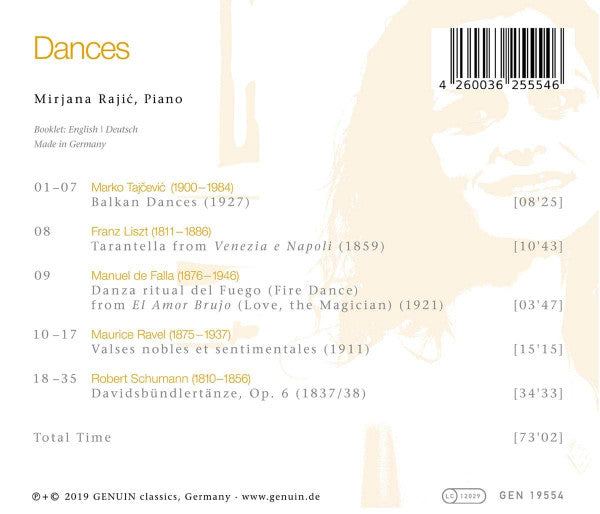 Mirjana Rajić : Dances (CD, Album)