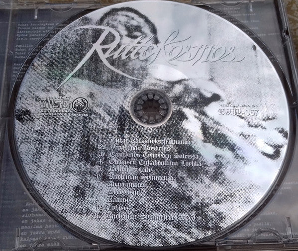 Ruttokosmos : Kärsimys (CD, Comp)