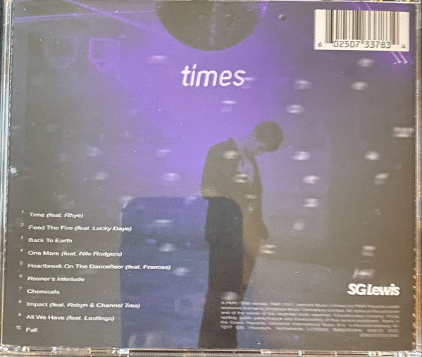 SG Lewis : Times (CD, Album)