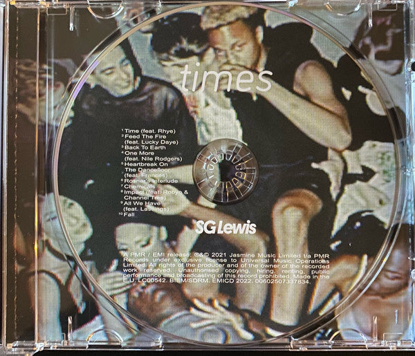 SG Lewis : Times (CD, Album)