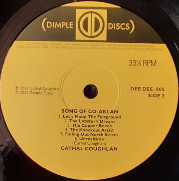 Cathal Coughlan : Song Of Co-Aklan (LP, Album, Ltd)