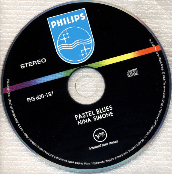 Nina Simone : Pastel Blues (CD, Album, RE, RM)