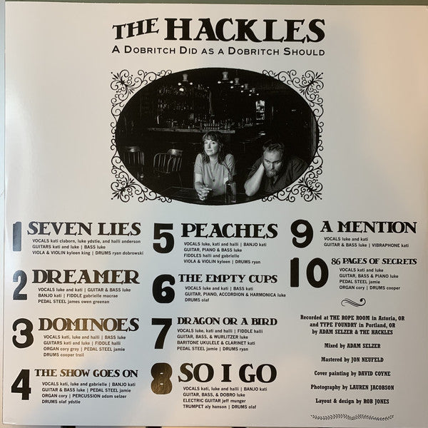 The Hackles : A Dobritch Did As A Dobritch Should (LP)