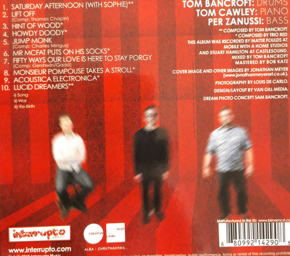 Tom Bancroft: Trio Red : Lucid Dreamers (CD, Album, 6-s)