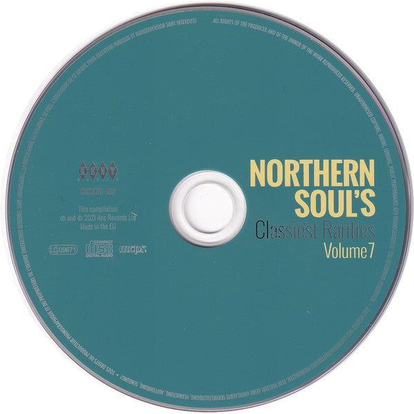 Various : Northern Soul's Classiest Rarities Volume 7 (CD, Comp)