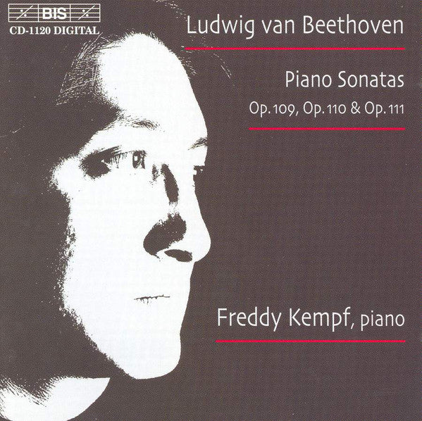 Ludwig van Beethoven, Freddy Kempf : Piano Sonatas Op. 109, Op. 110 & Op. 111 (CD)