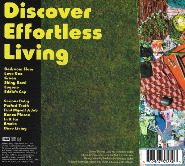 Bull (18) : Discover Effortless Living (CD, Album)