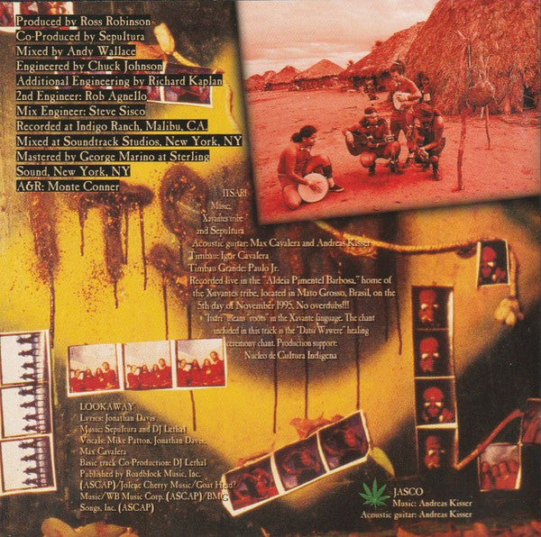 Sepultura : Roots (CD, Album)